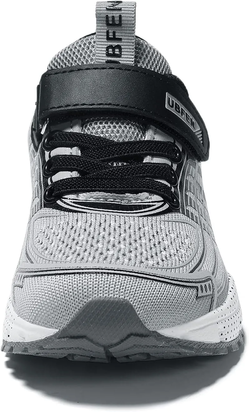 UBFEN Kids Sneakers Boys Girls Tennis Shoes for Running Athletic Walking Gym Sports Lightweight Breathable