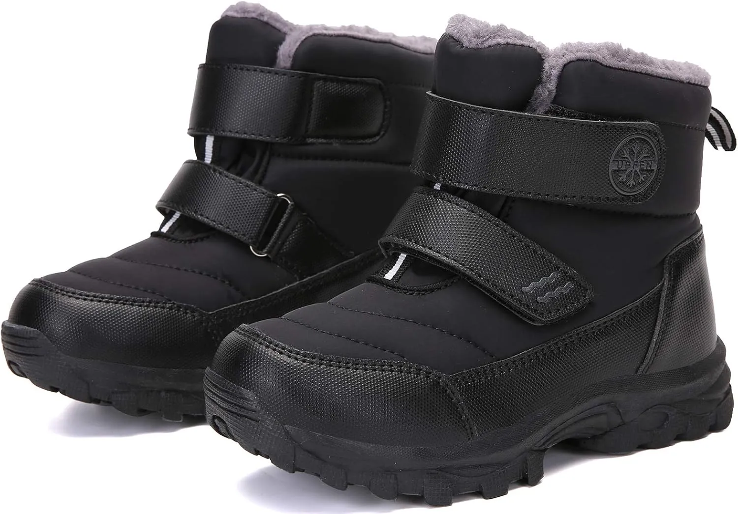 UBFEN Kids Snow Boots Boys Girls Winter Warm Waterproof Outdoor Slip Resistant Cold Weather Unisex Shoes (Toddler/Little Kid/Big Kid)