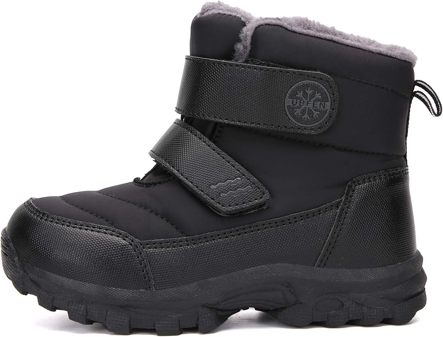 UBFEN Kids Snow Boots Boys Girls Winter Warm Waterproof Outdoor Slip Resistant Cold Weather Unisex Shoes (Toddler/Little Kid/Big Kid)