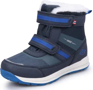 UOVO Boys Snow Boots Winter Waterproof Slip Resistant Fur Lined Outdoor Shoes(Little Kid/Big Kid)