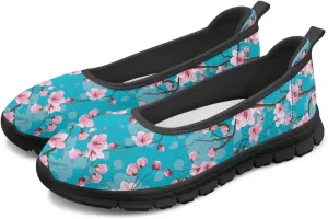 Various Floral Print Women's Flats Round Toe Ballet Loafers Lightweight Mesh Breathable Casual Sneakers Work & Travel