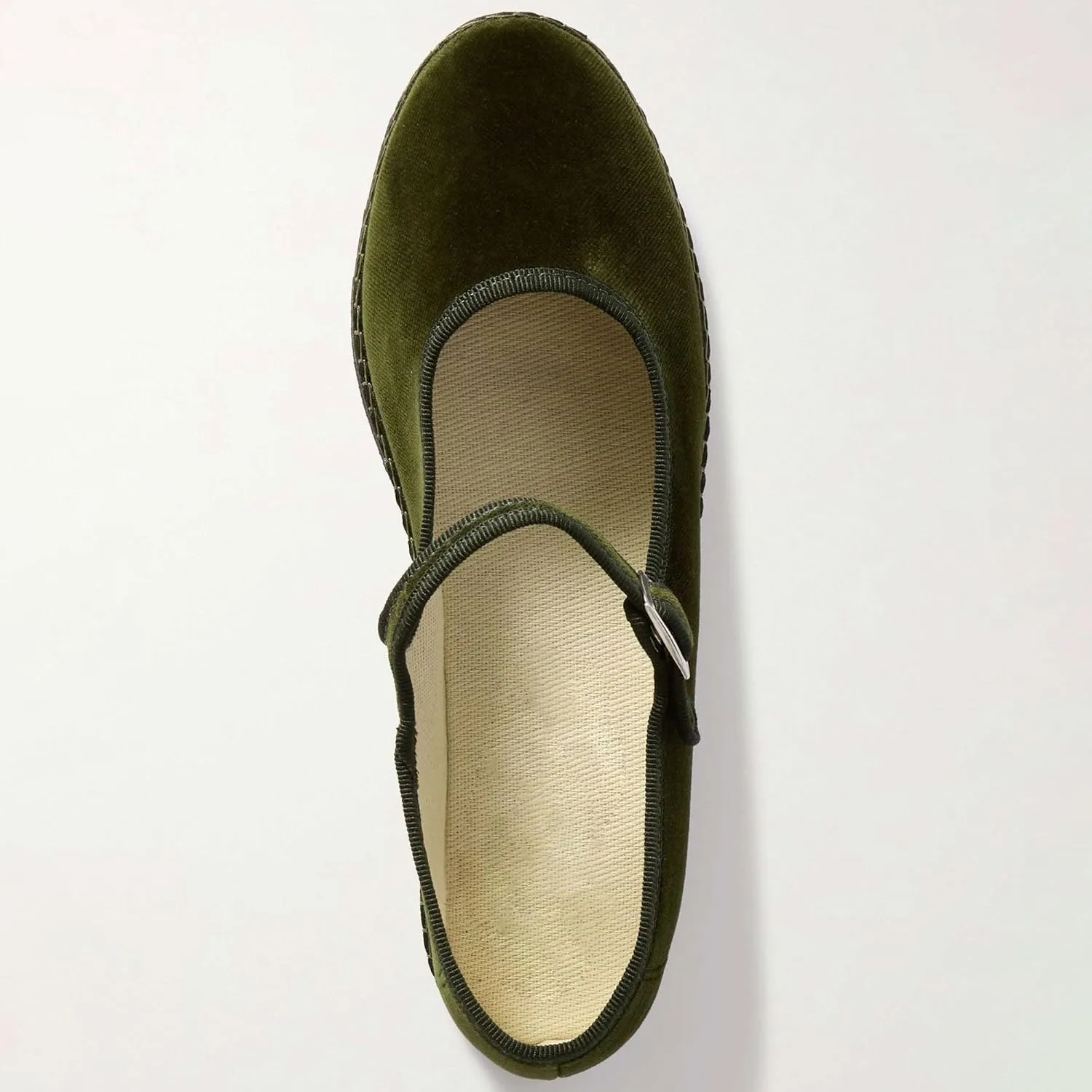 Velvet Ballet Flats for Women Cute Suede Round Toe Slip On Mary Jane Flats Casual Comfortable Ballerina Shoes