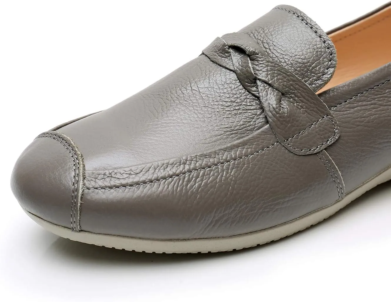 VenusCelia Women's Braid Dance Flat Shoe