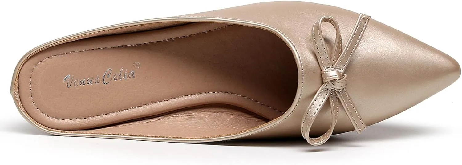 VenusCelia Women's Funkier Flat Mule