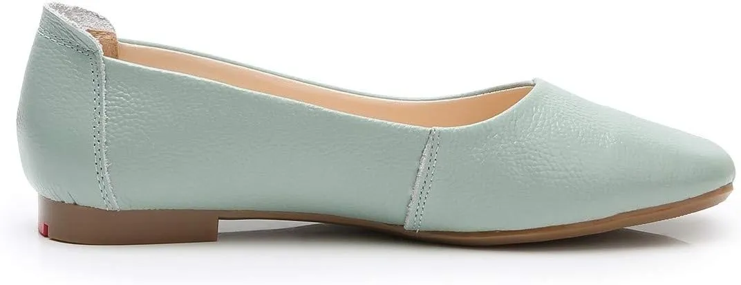 VenusCelia Women's Plain Dance Flat Shoe