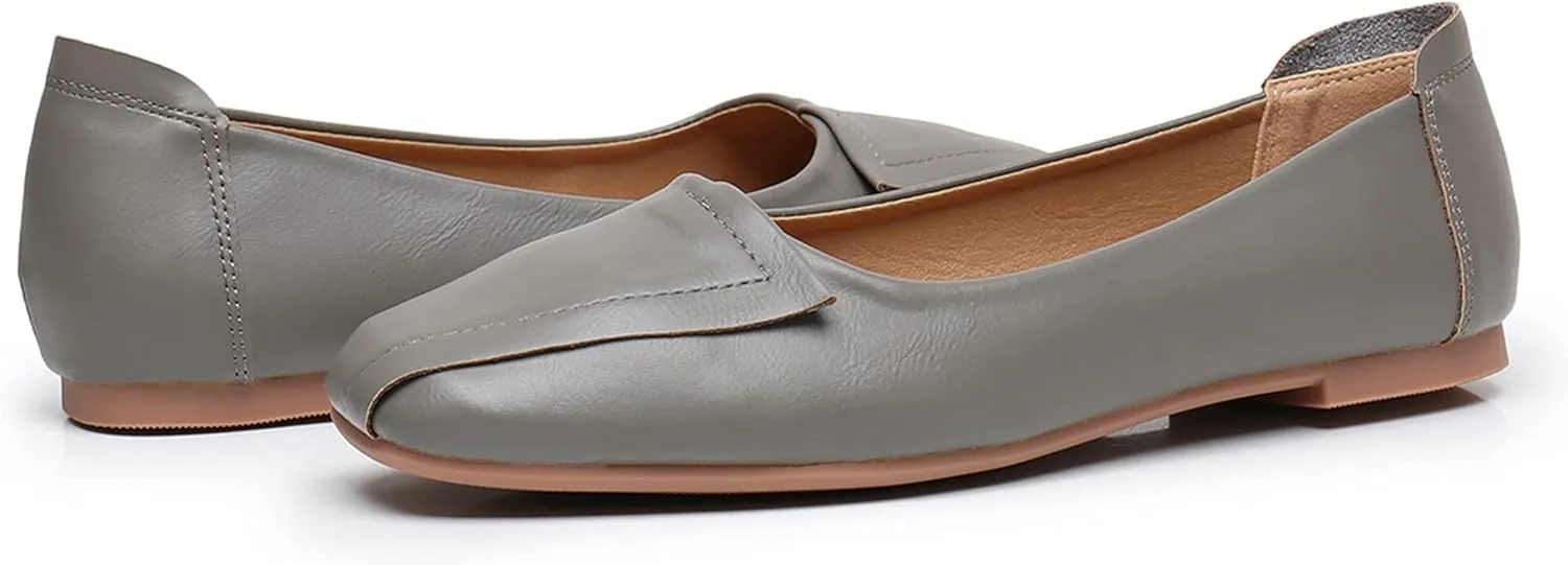 VenusCelia Women's Plain Dance Flat Shoe