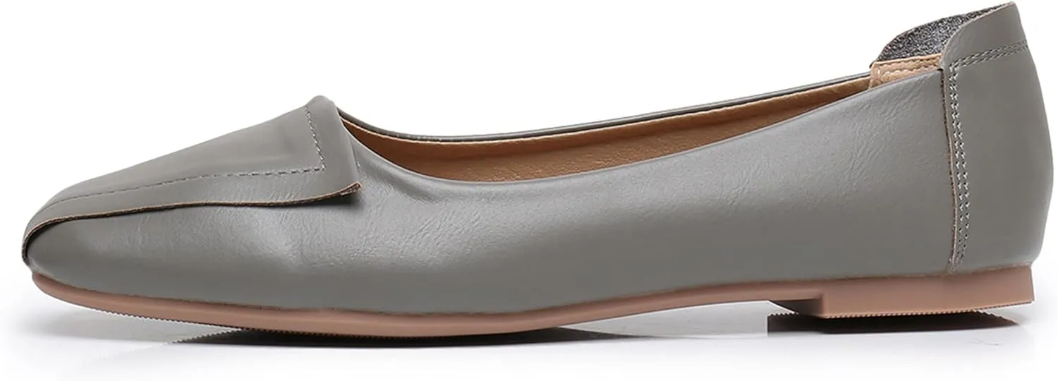 VenusCelia Women's Plain Dance Flat Shoe