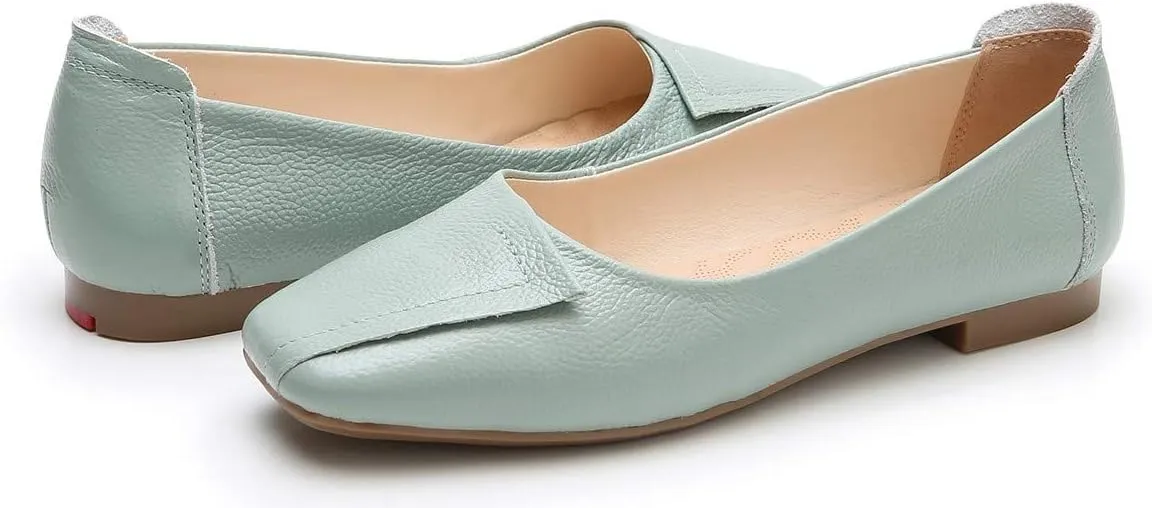 VenusCelia Women's Plain Dance Flat Shoe
