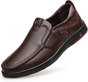 Veslesth Men Business Working Office Shoes Leather Walking Casual Driving Loafers Oxfords Male Luxury Party Fashion Formal Sneakers Comfort Dress Outdoor Working Walking