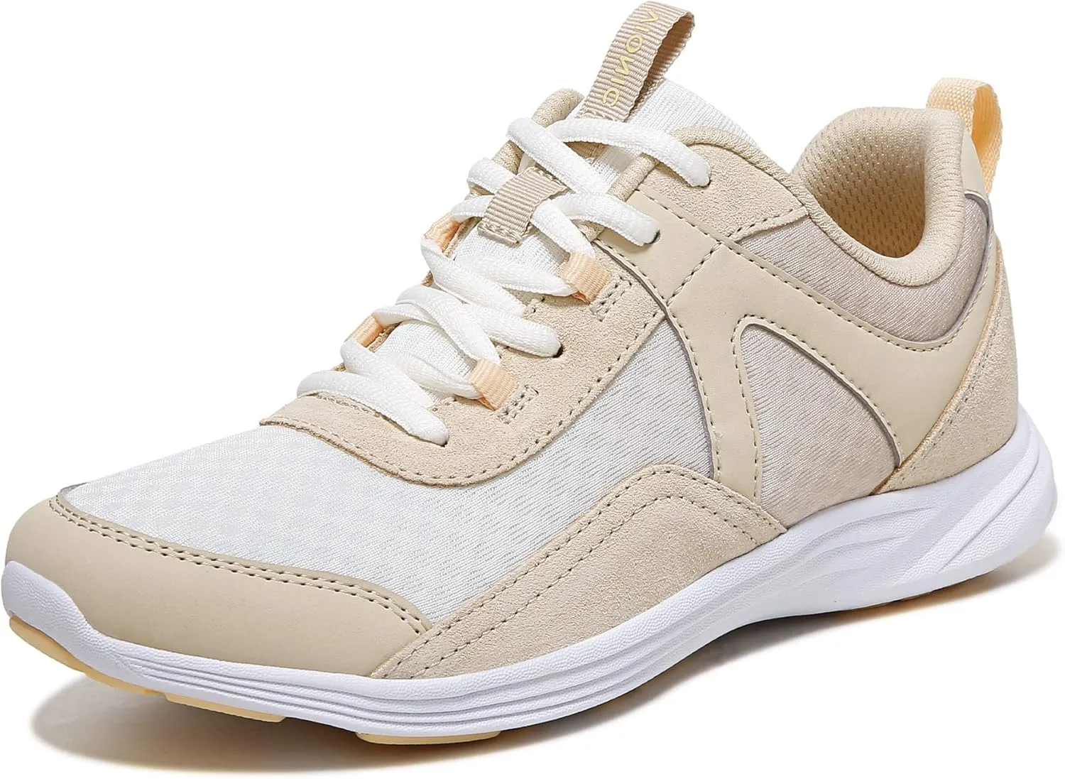 Vionic Women's Agile Chance Walking Sneakers-Supportive Lace-Up Sneakers That Include Three-Zone Comfort with Orthotic Insole Arch Support, Medium and Wide Fit, Sizes 5-12