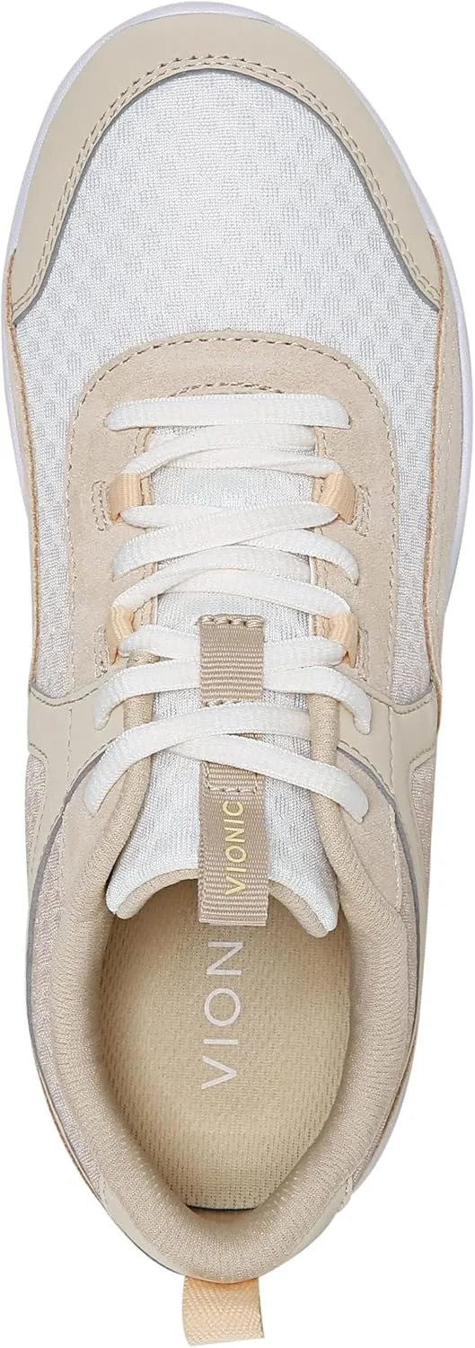 Vionic Women's Agile Chance Walking Sneakers-Supportive Lace-Up Sneakers That Include Three-Zone Comfort with Orthotic Insole Arch Support, Medium and Wide Fit, Sizes 5-12