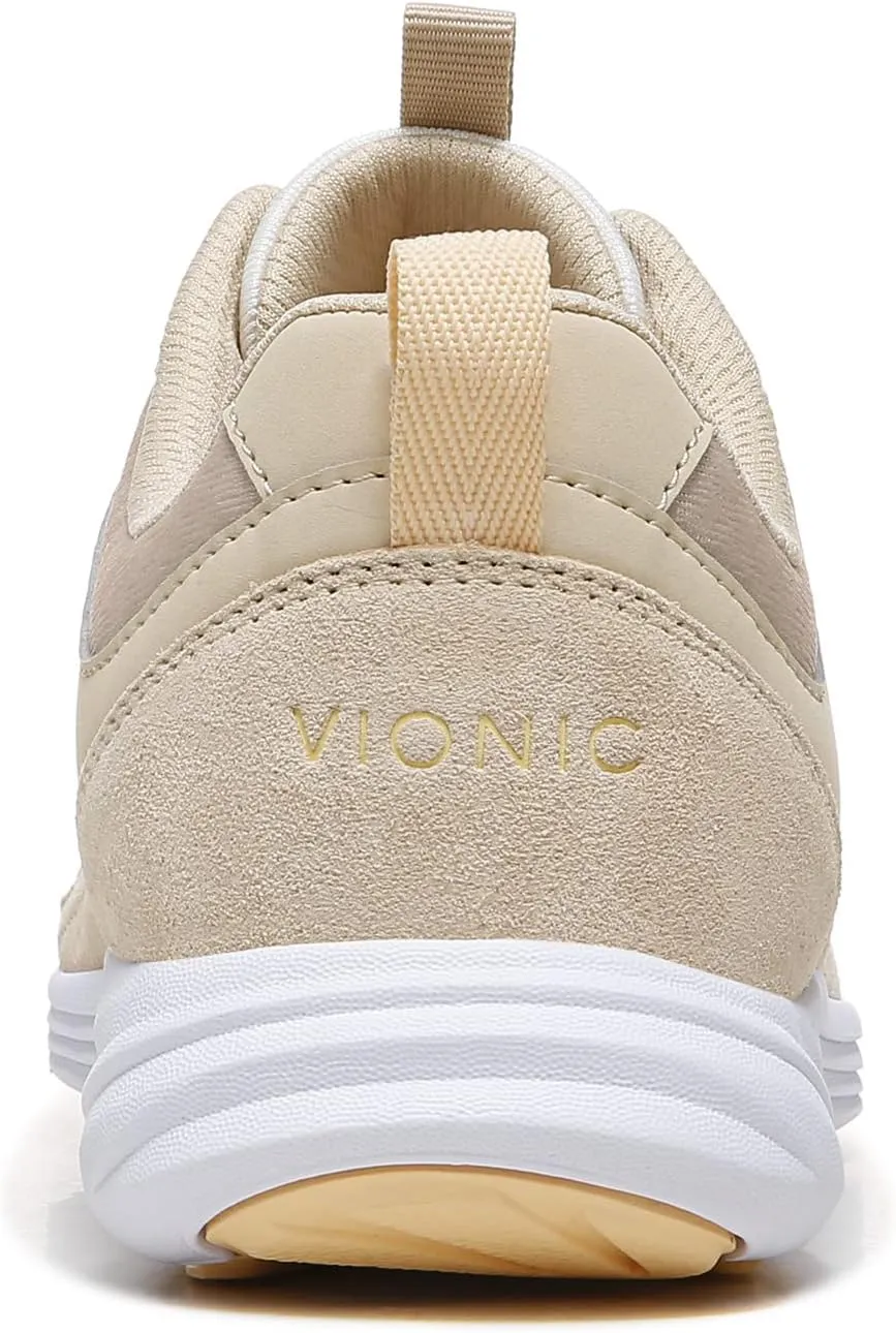 Vionic Women's Agile Chance Walking Sneakers-Supportive Lace-Up Sneakers That Include Three-Zone Comfort with Orthotic Insole Arch Support, Medium and Wide Fit, Sizes 5-12