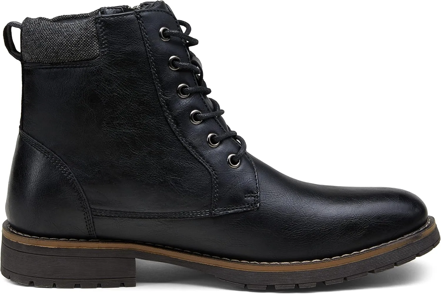 Vostey Men's Boots Boots for Men Casual Boots Motorcycle Combat Ankle Dress Boots Mens