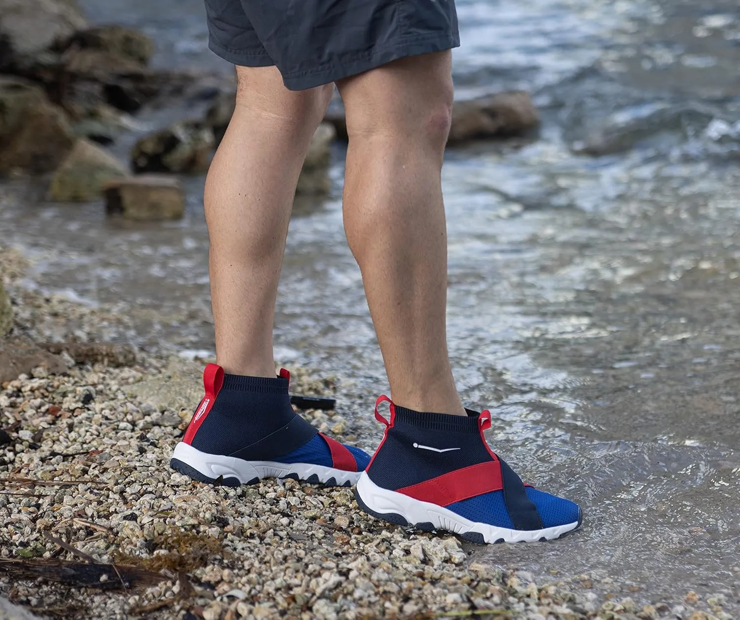Wave Runner Men's Water Shoes - Quick Drying Performance and Travel Aqua Sneakers