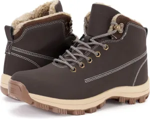 WHITIN Men's Waterproof Cold-Weather Snow Boots