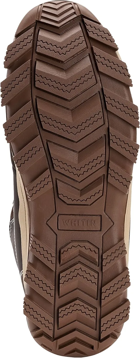 WHITIN Men's Waterproof Cold-Weather Snow Boots