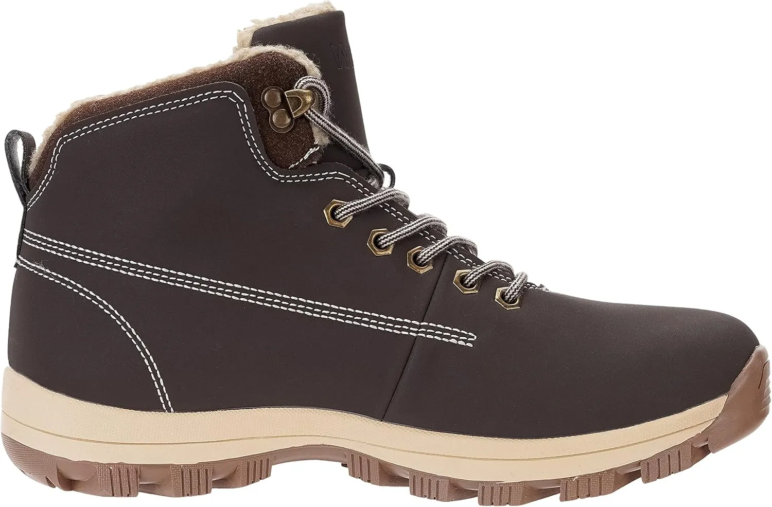 WHITIN Men's Waterproof Cold-Weather Snow Boots