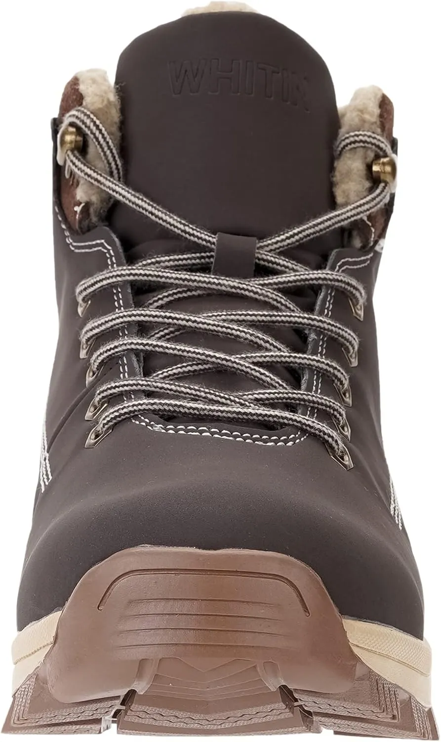 WHITIN Men's Waterproof Cold-Weather Snow Boots