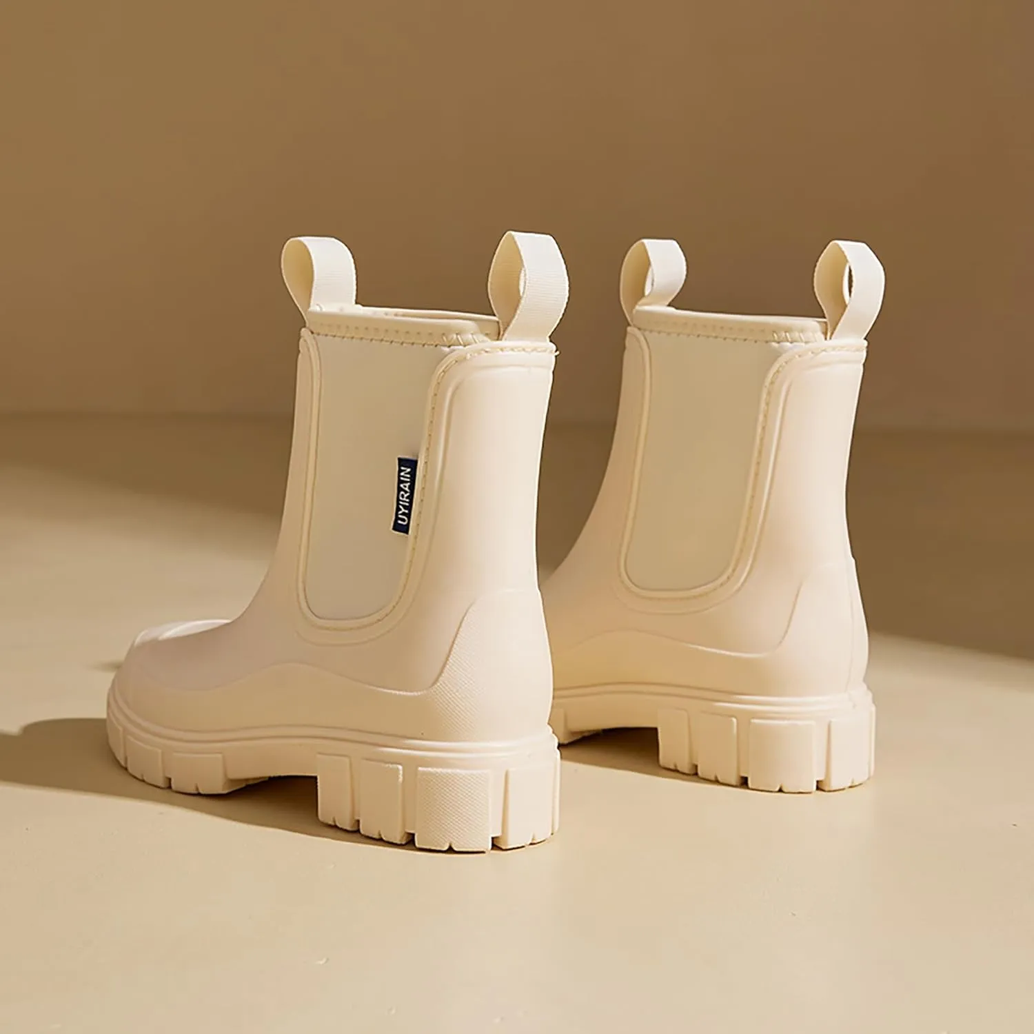 Women’s Ankle Rain Boots Waterproof Lightweight Slip Resistant Fashion Garden Booties