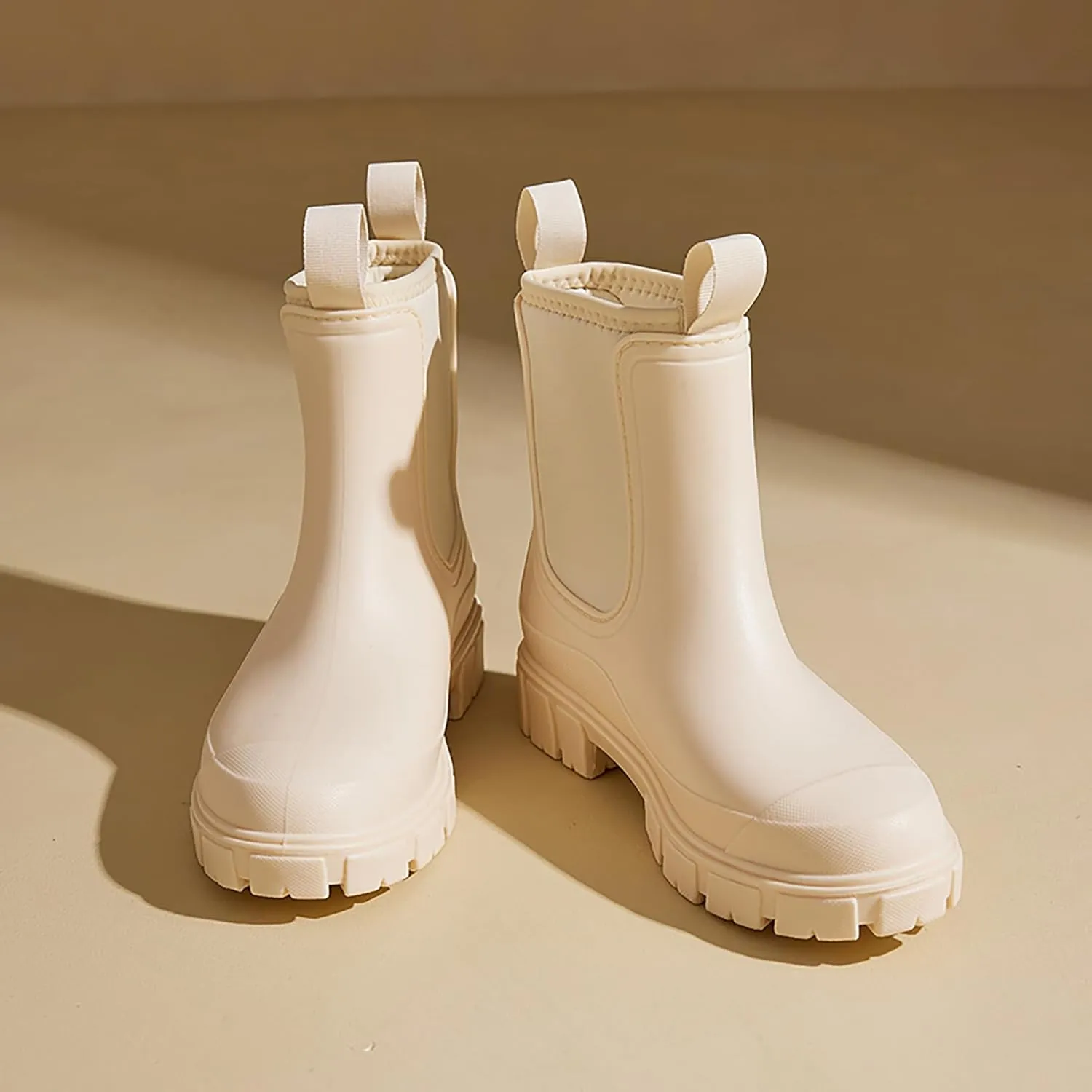 Women’s Ankle Rain Boots Waterproof Lightweight Slip Resistant Fashion Garden Booties
