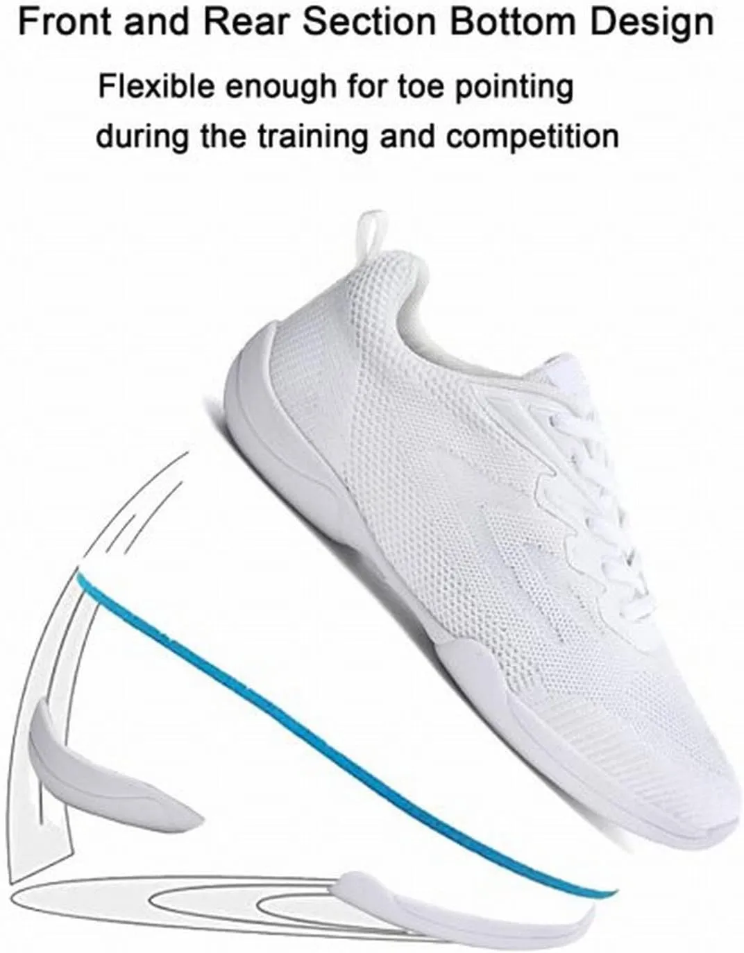 Women's Fashion Sneaker Non Slip Work Wide Comfortable Slip Resistant Work Shoes Wedding Tennis Shoes for Bride Womens Slide On Loafers Women's Wedge Sneaker