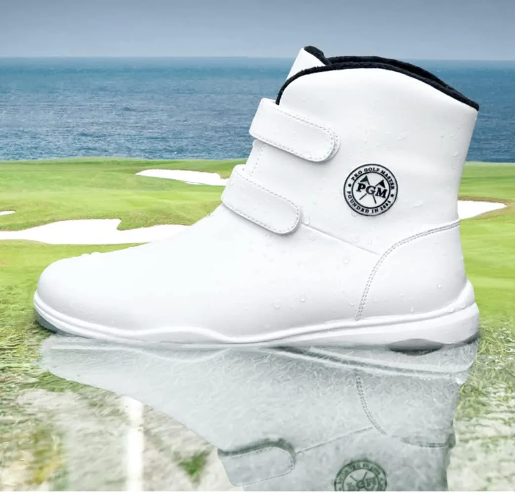 Women's Golf Shoes Anti-slip Sneakers Fleece Lining Women Sports Shoes Autumn Winter Waterproof Casual Boots Wear