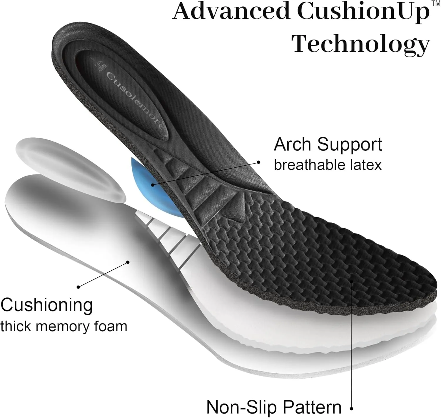 Women's Mary Jane Shoes with Arch Support, Closed Round Toe Mary Jane Flats for Women, Comfortable Dress Shoes for Work Office Casual Walking 6-11