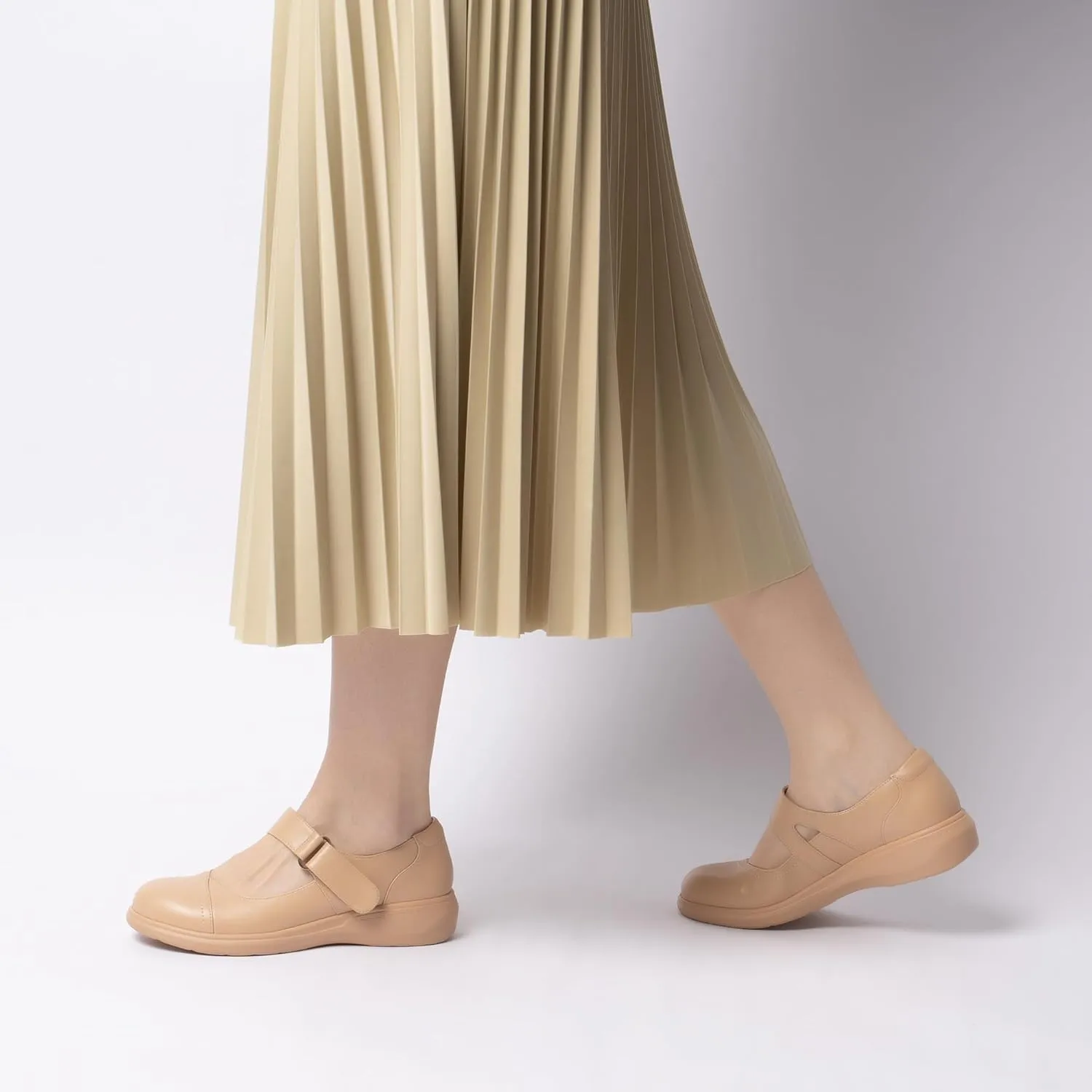Women's Mary Jane Shoes with Arch Support, Closed Round Toe Mary Jane Flats for Women, Comfortable Dress Shoes for Work Office Casual Walking 6-11