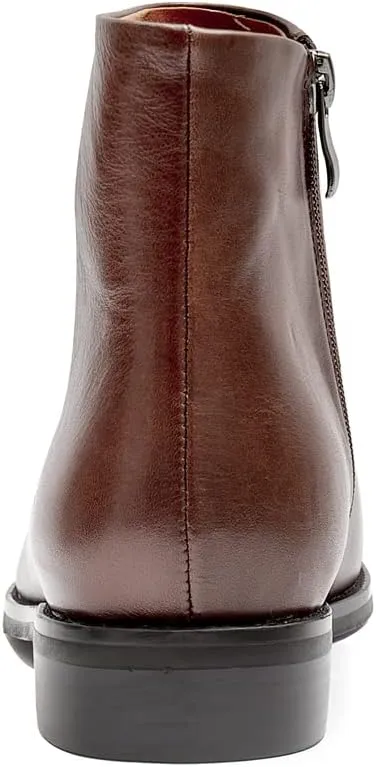 Women's Minimalist Leather Ankle Boots