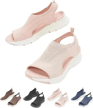 Women's orthoptic lightweight breathable mesh sporty sandals Slippers with Arch Support Orthopedic Sandals for Women Walking sandals for plantar fasciitis for women