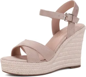 Women's Platform Sandals Wedge Ankle Strap Open Toe Sandals