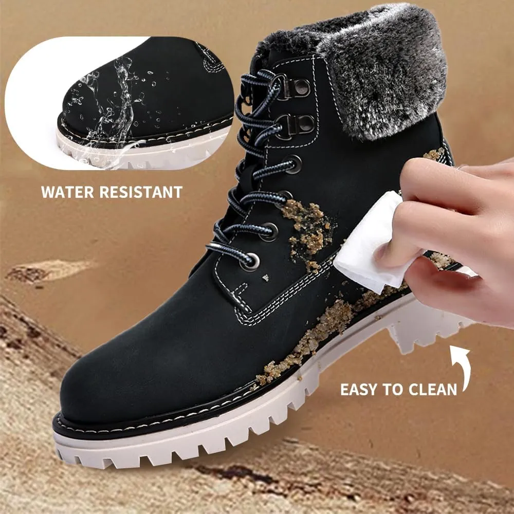 Women's Waterproof Hiking Boots - Lightweight Non-Slip Ankle Boots for Trekking
