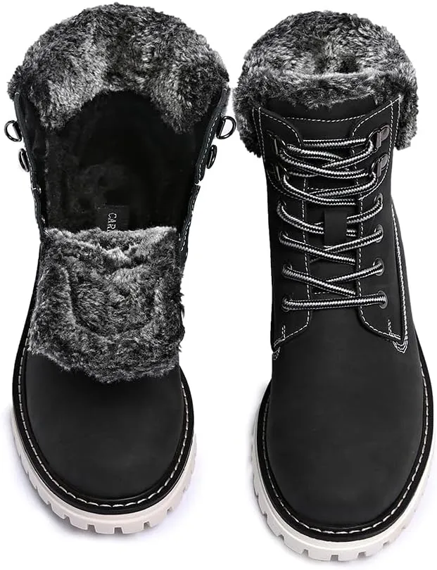 Women's Waterproof Hiking Boots - Lightweight Non-Slip Ankle Boots for Trekking