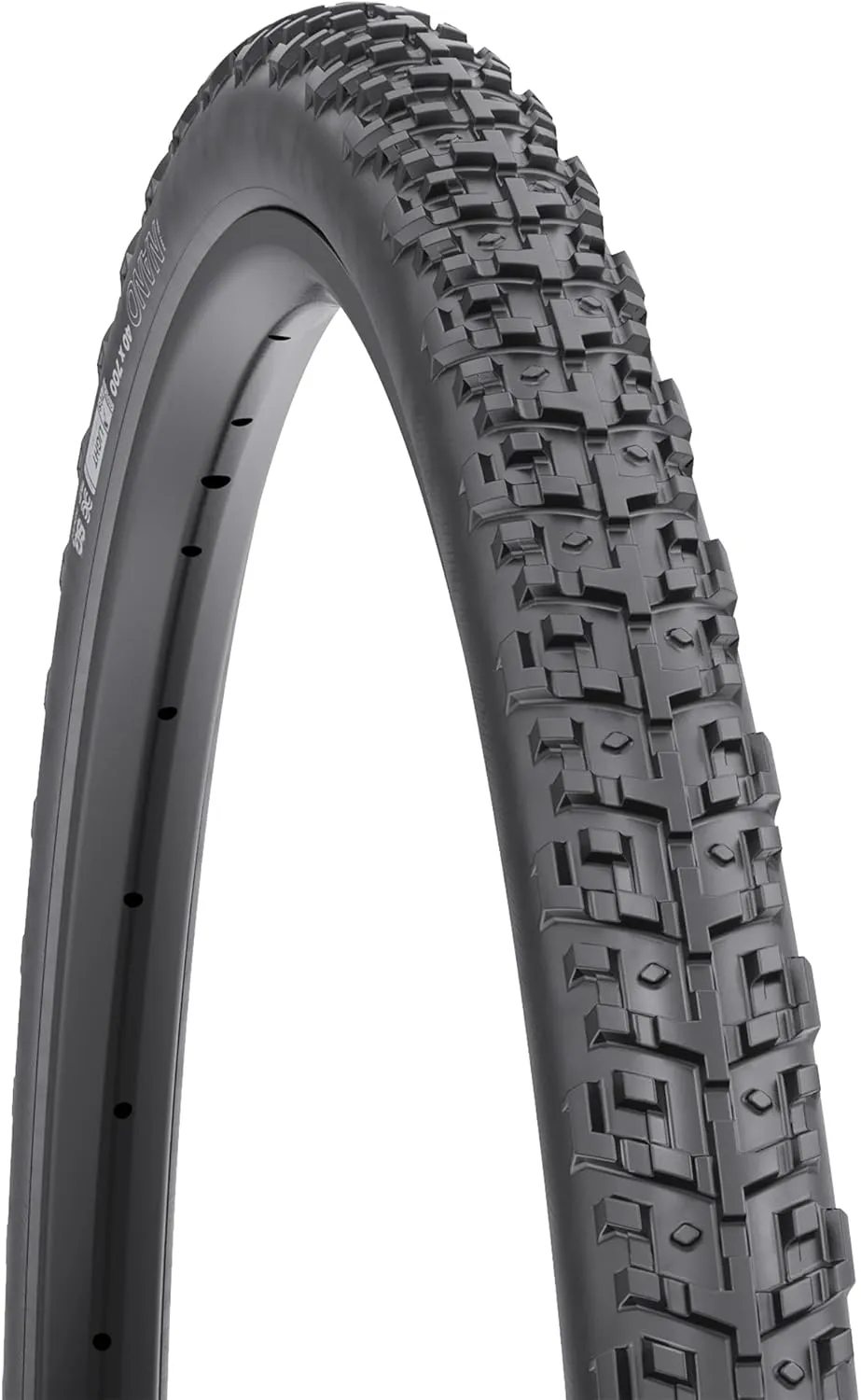 WTB Nano Gravel & Cyclocross Bike Tire, Tubeless Ready Folding Bead, Lightweight Fast Rolling, Dual DNA Compound, Choose from 60 or 120tpi & Black or Tan Sidewall, SG2 Puncture Protection Available