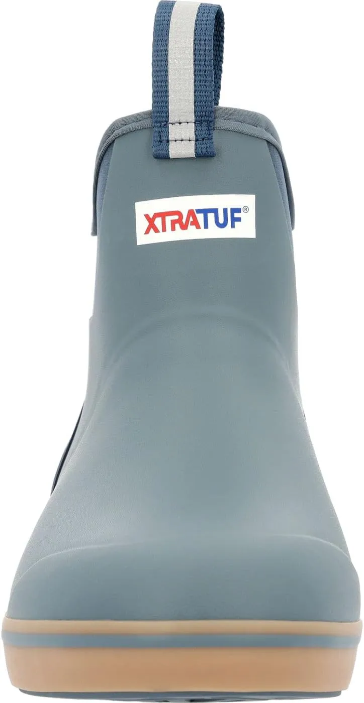 Xtratuf Mens Adb Sport X Guy Harvey Graphic Pull On Casual Boots Ankle - White
