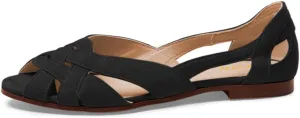 YDN Women Braid Pumps Cutout Sandals Slip On Flats Chunky Low Heels Peep Toe Party Dressy Prom Size 4-16 US